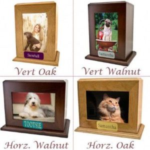 The Cody Series Wooden Pet Urn